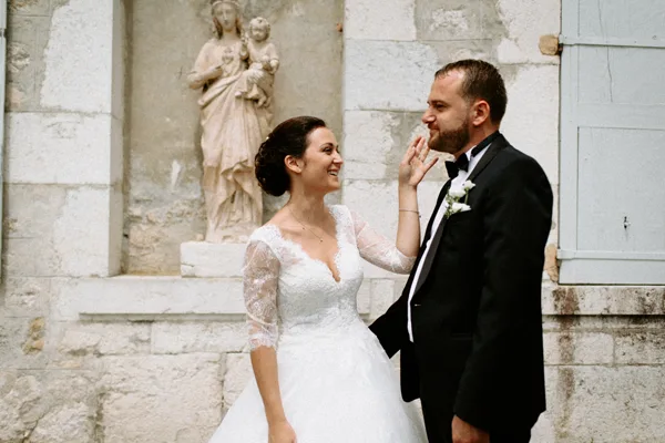 Photo de Megane et Geoffrey par un photographe de mariage à Grenoble